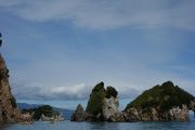 Kayaks on the water 2 (Takaka 2013)