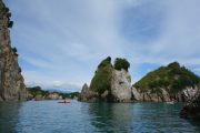 Kayaks on the water (Takaka 2013)