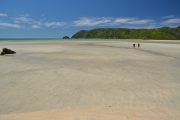 Mum and Holly in Wainui Inlet (Takaka 2013)