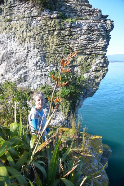 Mum on Tata Islands (Takaka 2013)