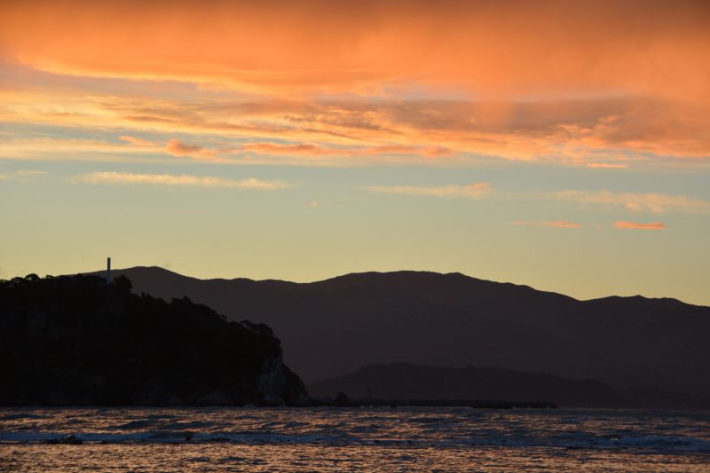 Sunset 2 in Ligar Bay (Takaka 2013)