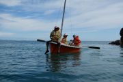 Toby captaining his ship (Takaka 2013)