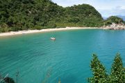 View down to the beach (Takaka 2013)