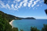 View of Goat Bay from the track (Takaka 2013)