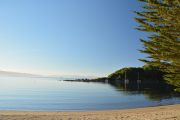 View out over the beach (Takaka 2013)