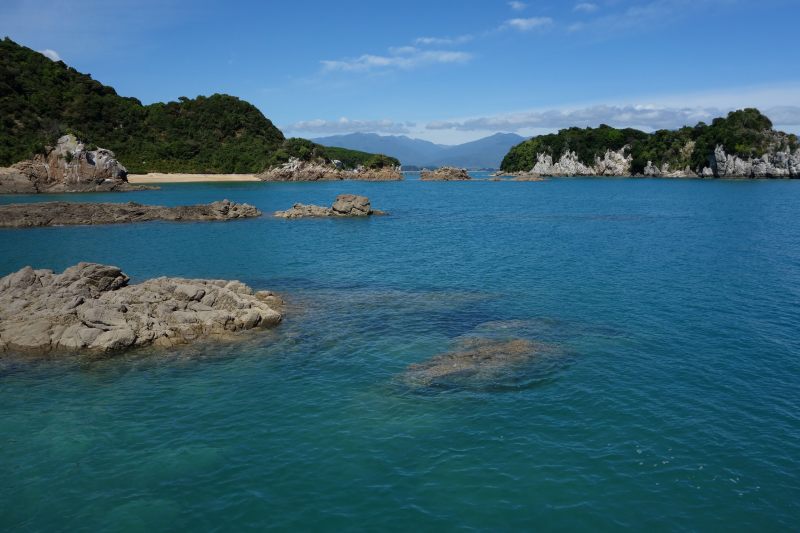 View towards Tata Islandsl (Takaka 2013)