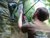 Andy climbing at Paynes 2 (Takaka 2013)