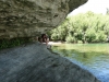 Brendan climbs to the water hole (Takaka 2013)