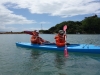 Cris and Katie kayaking (Takaka 2013)