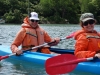 Cris and Katie kayaking (Takaka 2013)