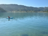 Dad heads for the mainland (Takaka 2013)