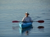 Dad in his kayk (Takaka 2013)