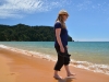 Holly at Totaranui (Takaka 2013)