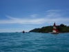 Holly following the boat (Takaka 2013)