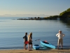 Kayaks at the beach (Takaka 2013)