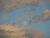 Moon at sunset (Takaka 2013)
