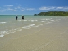 Mum and Holly paddling in Wainui Inlet (Takaka 2013)