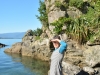 Mum on Tata Islands (Takaka 2013)