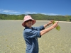 Mum with a bit of lunch (Takaka 2013)