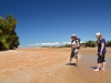 Standing in the lagoon (Takaka 2013)