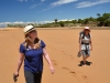 The ministry of silly walks at Totaranui (Takaka 2013)