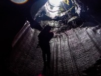 The first 40m pitch (Te Tahi cave Jan 2025)