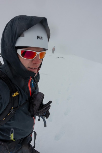 Cris in the mist (Tongariro Adventures July 2021)