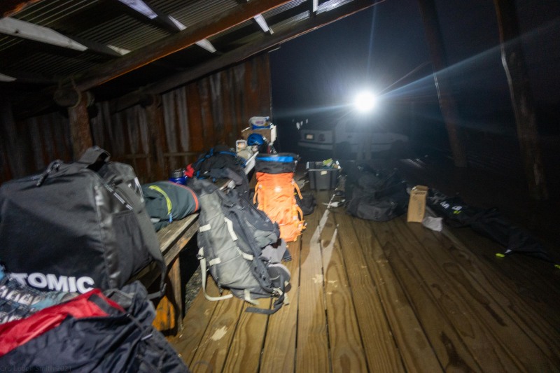 Getting packed (Tongariro Adventures July 2021)