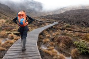 Setting off towards Mt Tongariro (Tongariro Adventures July 2021)