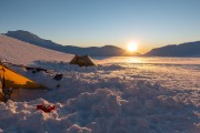 Tents and sun (Tongariro Adventures July 2021)