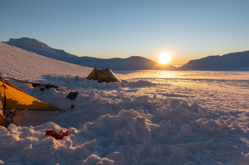 Tents and sun (Tongariro Adventures July 2021)