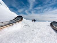 Between the skis (Tongariro Adventures July 2021)