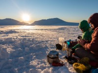 Cooking dinner (Tongariro Adventures July 2021)