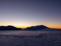 Just after sunset (Tongariro Adventures July 2021)
