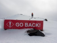 Really, go back (Tongariro Adventures July 2021)