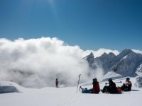 Taking a break (Tongariro Adventures July 2021)