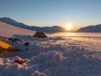 Tents and sun (Tongariro Adventures July 2021)