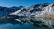 Reflections in the lake (Tramping Angelus Hut May 2021)