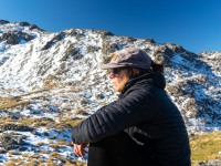 Annu sitting (Tramping Angelus Hut May 2021)