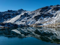 Reflections in the lake (Tramping Angelus Hut May 2021)