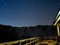 Stars from the hut (Tramping Angelus Hut May 2021)