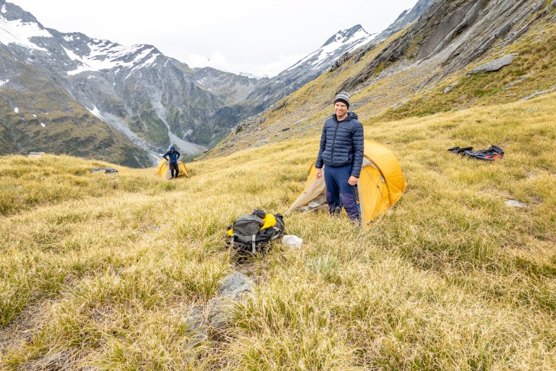 At camp (Adventures with Craichel Jan 2022)