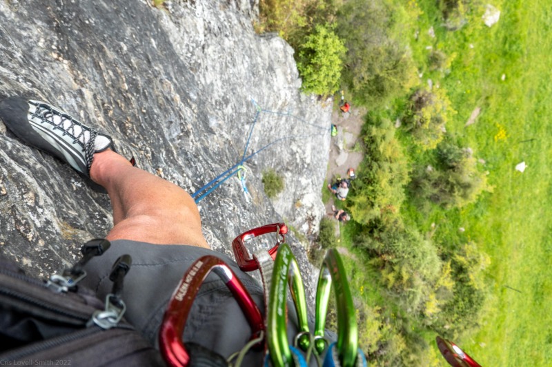 Climbing hospital flat (Adventures with Craichel Jan 2022)