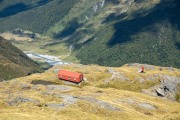 French Ridge Hut and toilet (Adventures with Craichel Jan 2022)
