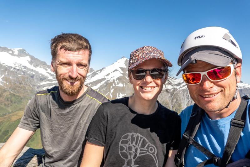 Us on the ridge (Adventures with Craichel Jan 2022)