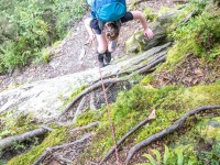 Climbing to French Ridge Hut (Adventures with Craichel Jan 2022)