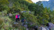 Georgia and Pat in the valley (Garibaldi Tramp 2019)