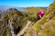 Georgia on a steep climb (Garibaldi Tramp 2019)