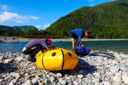 Getting ready to cross (Garibaldi Tramp 2019)