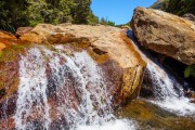 Running water in Silvermine Creek (Garibaldi Tramp 2019)